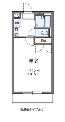 レオパレス源(1K/3階)の間取り写真