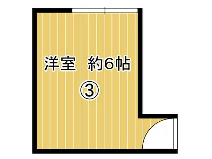 学園8丁目シェアハウス(ワンルーム/2階)の間取り写真