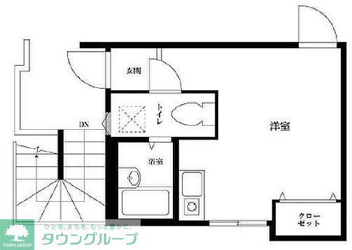 プラムヴィレッジ(ワンルーム/3階)の間取り写真