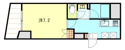 TC支倉(1K/7階)の間取り写真