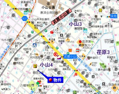 ソレイユ(1LDK/4階)の間取り写真