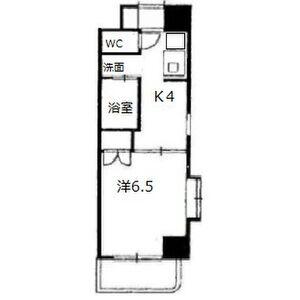 セントラル瑞穂(1DK/7階)の間取り写真
