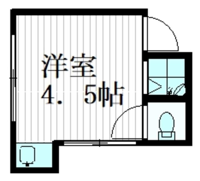 レフォルマ椎名町(ワンルーム/2階)の間取り写真
