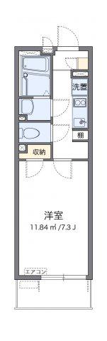 レオネクスト寿(1K/3階)の間取り写真