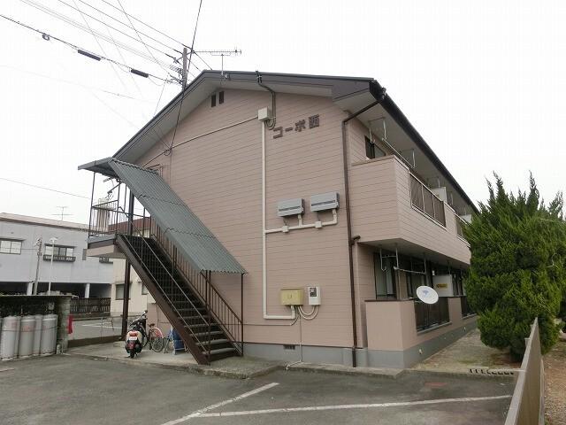 コーポ西(2DK/2階)