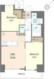 S-RESIDENCE大曽根BRESA(2LDK/8階)の間取り写真