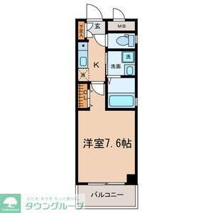 SUN STATE白壁(1K/5階)の間取り写真