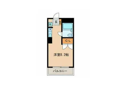 シティコーポ中町(ワンルーム/3階)の間取り写真