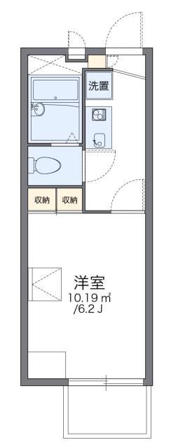 レオパレス岡本(1K/2階)の間取り写真