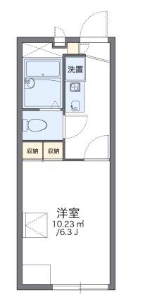 レオパレスアーデルI(1K/2階)の間取り写真