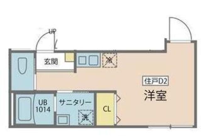 カインドネス練馬春日町(ワンルーム/2階)の間取り写真