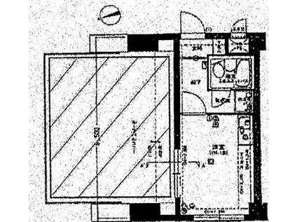 ライオンズマンション聖蹟桜ケ丘(ワンルーム/4階)の間取り写真
