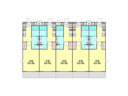 SERENO 20(1K/3階)の間取り写真