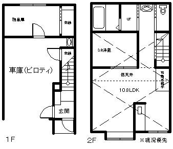 FURANO RESORT WAKABA(1LDK/2階)の間取り写真