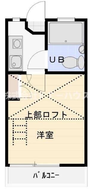BCASA船橋RE-BORN(1K/1階)の間取り写真