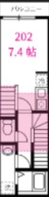 URBAN GRACE 練馬(ワンルーム/2階)の間取り写真
