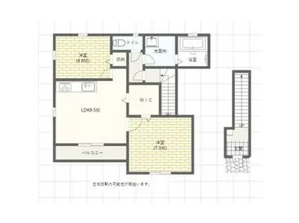 CONSOLATOUR(2LDK/2階)の間取り写真