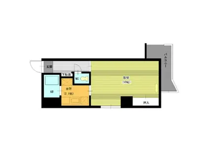 藤井ビル北17条II(1K/7階)の間取り写真