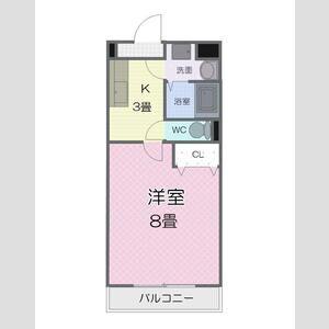 MYUIII(1K/1階)の間取り写真