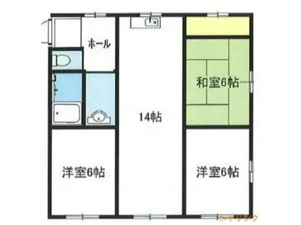 ネオ岩崎台(3LDK/3階)の間取り写真