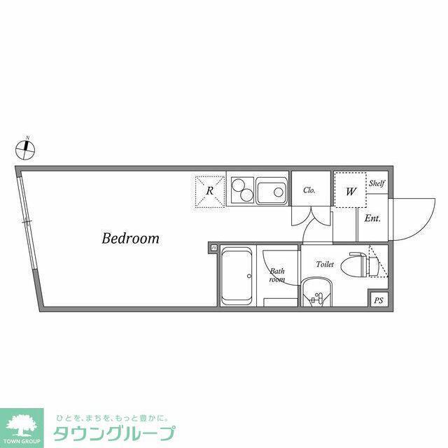 PASEO 明大前(ワンルーム/3階)の間取り写真