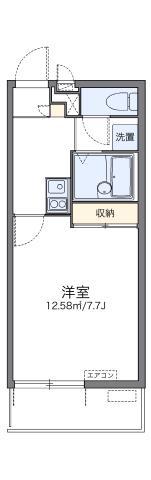レオパレス御厨イースト(1K/3階)の間取り写真