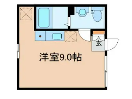 SKYTREE HILLS MARIKO(ワンルーム/2階)の間取り写真