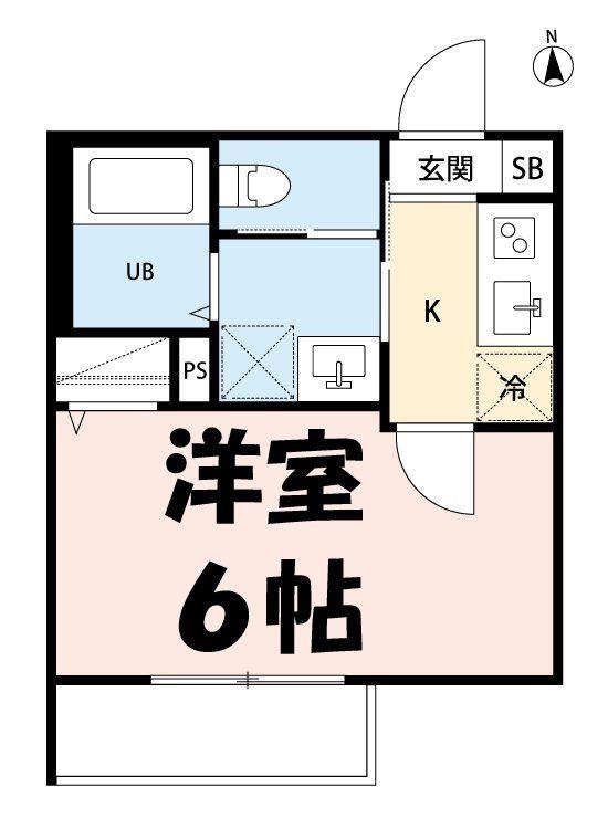 ROBOT HOME 鉄道博物館Ⅱ(1K/3階)の間取り写真