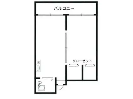 王仏マンション(1LDK/2階)の間取り写真
