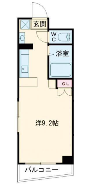 KS TOWER (ワンルーム/5階)の間取り写真