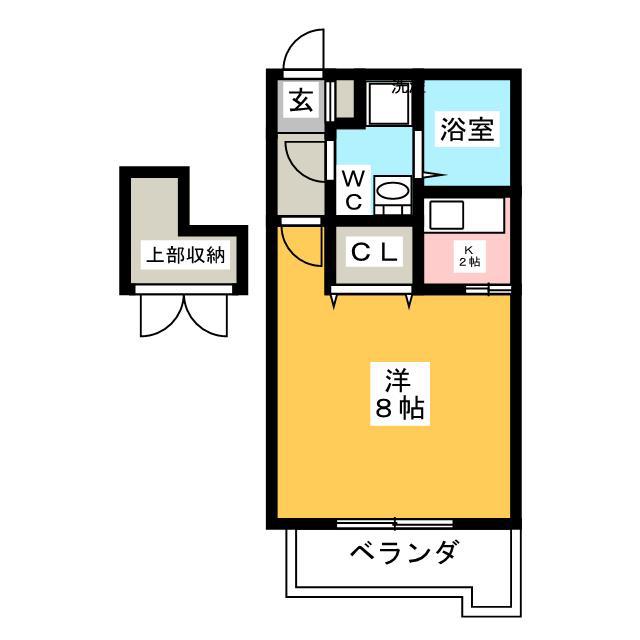 エステート・モア・天神倶楽部(1K/9階)の間取り写真