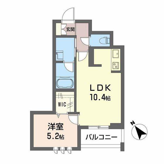 スタールビー(1LDK/3階)の間取り写真