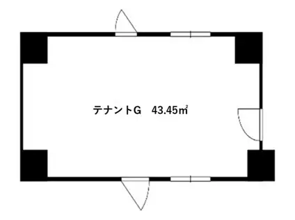 BIJOUX OHORI BLD(ワンルーム/6階)の間取り写真