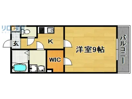 SUN VILLAGE瑞光(1K/3階)の間取り写真