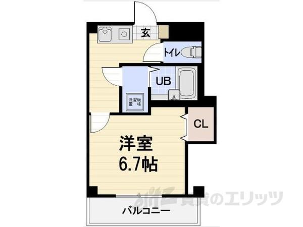 NASU11(1K/1階)の間取り写真