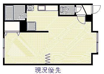 メゾンドビジュー(1LDK/1階)の間取り写真