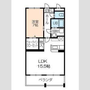 グランシャリオ(1LDK/5階)の間取り写真