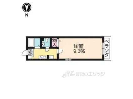 DUFT HEIM(1K/1階)の間取り写真