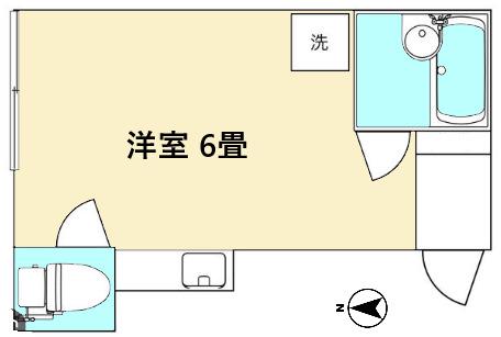 駒場東大前山形屋ビル(ワンルーム/3階)の間取り写真