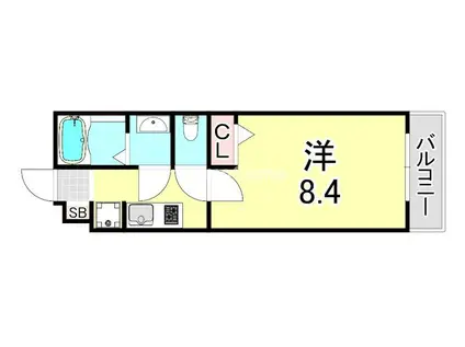 リブリ・徒然草(1K/1階)の間取り写真