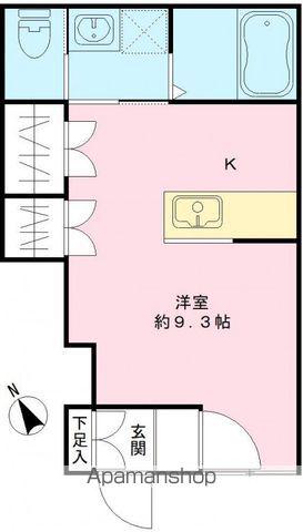 WELL-BEING和泉大宮(ワンルーム/1階)の間取り写真