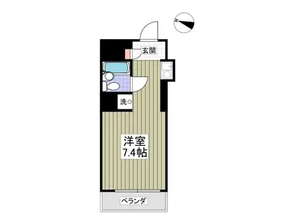 アーバンハイム寿(ワンルーム/3階)の間取り写真