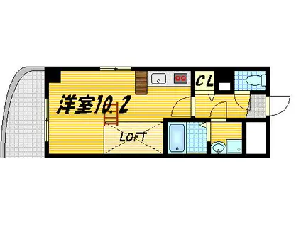 KATAYAMABLDG21(ワンルーム/5階)の間取り写真