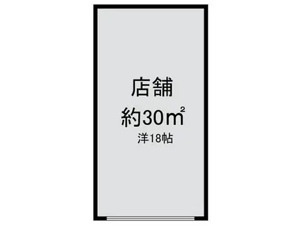 ピュア南六甲(ワンルーム/1階)の間取り写真