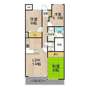 DO 鶴見(3LDK/7階)の間取り写真
