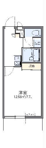 レオパレス大塩(1K/3階)の間取り写真