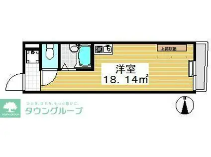 BELL-BEE荻窪(ワンルーム/4階)の間取り写真