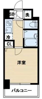 ステージファースト小石川(1K/5階)の間取り写真