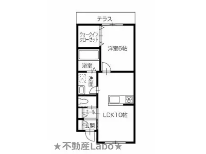 LIVESTYLEI(1LDK/2階)の間取り写真