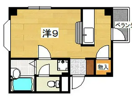 メゾン・ド・高橋(ワンルーム/3階)の間取り写真